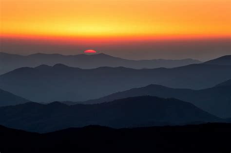 HD wallpaper: landscape, Sun, Smoky Mountains, Tennessee, national park ...