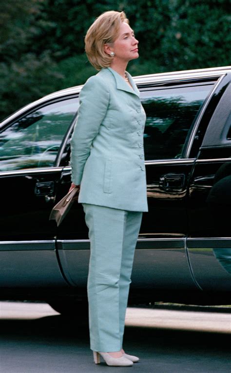 Pastel Power From Hillary Clintons Colorful Pantsuits E News