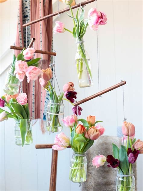 Verrassende Diy S Voor Pasen Flowers In Jars Flower Decorations