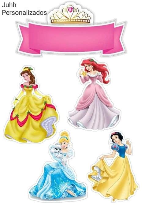 Topo De Bolo Princesas Da Disney Em Princesas Disney Bolo Porn