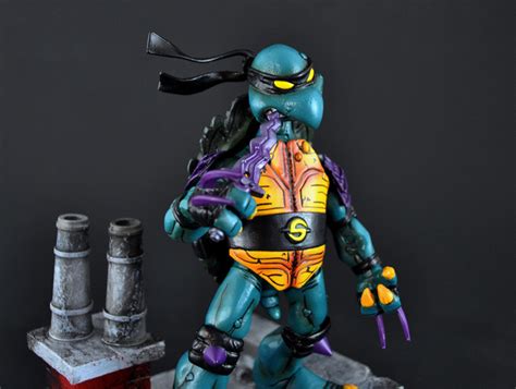 Custom Slash Neca Teenage Mutant Ninja Turtles Style Figure