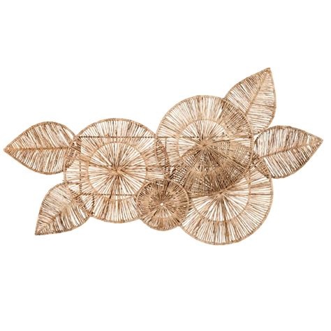 Déco murale en jute tressé 90x51 Harper Maisons du Monde