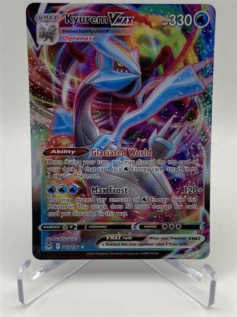 Pokemon Trading Card Game Lost Origin Kyurem Vmax Ultra Rare Nm