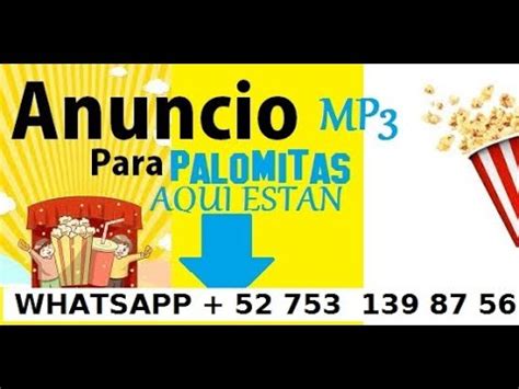 A Solo Pesos Mp Para Vender Palomitas Contacanos Via Whatsapp