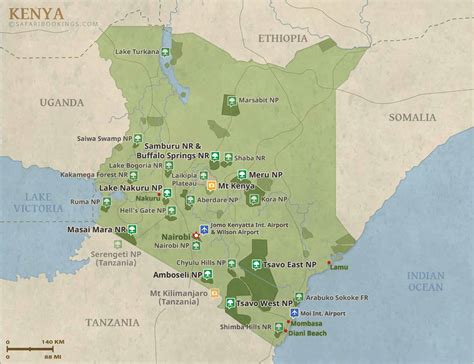 Kenya Safari: 10-Day Kenya Birdwatching, Wildlife and Beautiful Scenery