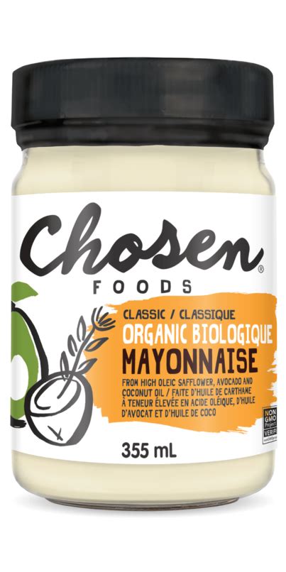 Buy Chosen Foods Classic Organic Mayonnaise At Well Ca Free Shipping