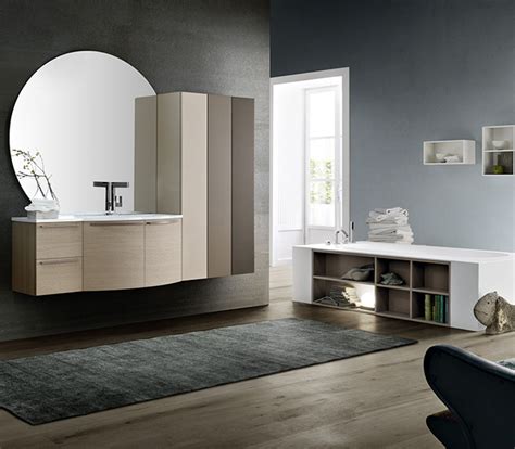 Mobili Bagno Curvi Mobile Bagno Curvo Rovere Malto