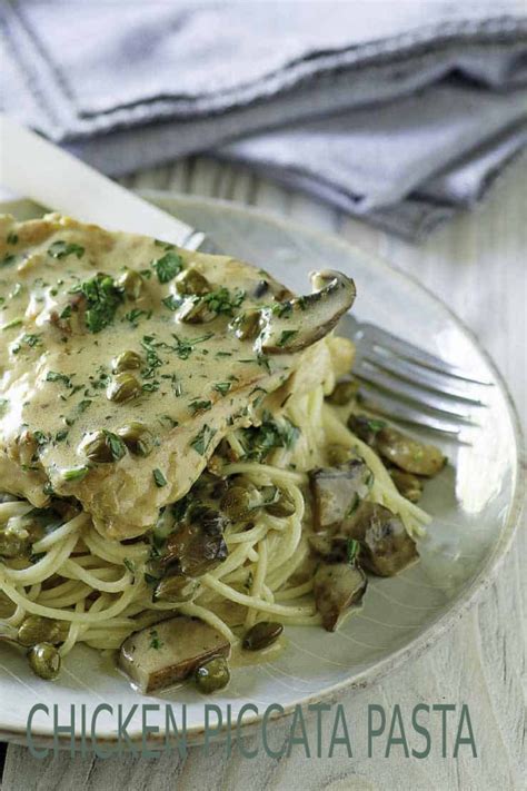 Chicken Piccata Pasta Happy Cook