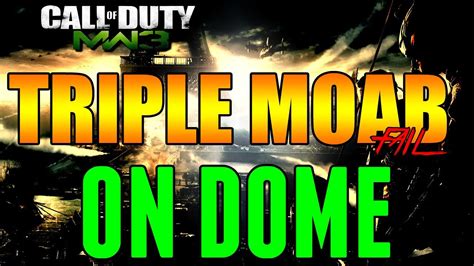 Call Of Duty Modern Warfare 3 Triple MOAB Fail Double MOAB In Kill