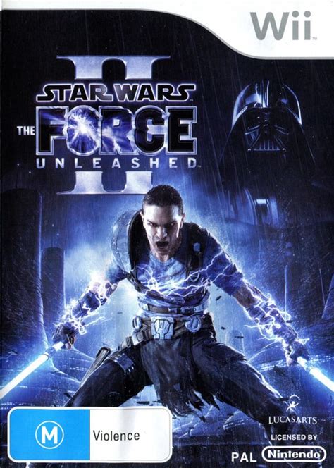 Star Wars The Force Unleashed Ii 2010 Wii Box Cover Art Mobygames