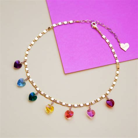 Rainbow Love Necklace Vidakush