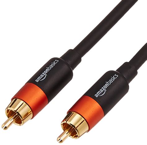 AmazonBasics Digital Audio RCA Compatible Coaxial Cable 25 Feet