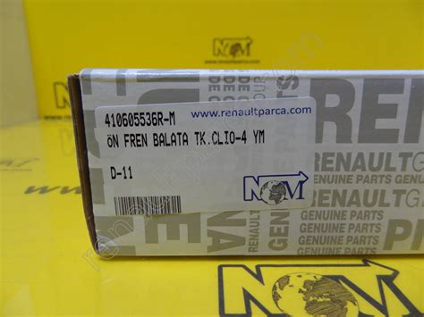 410605536R-ÖN BALATA TAKIM MAİS - NOM OTO