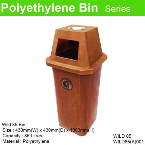 Polyethylene Bin WILD 85 Totco Trading Sdn Bhd