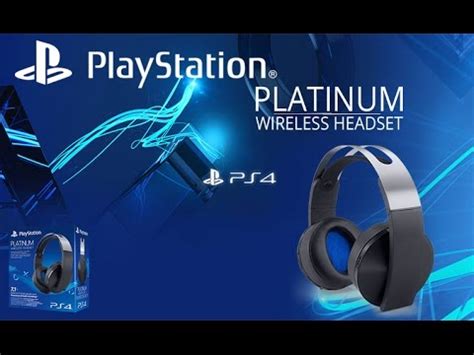 Playstation Platinum Wireless Headset Unboxing Caratteristiche Base