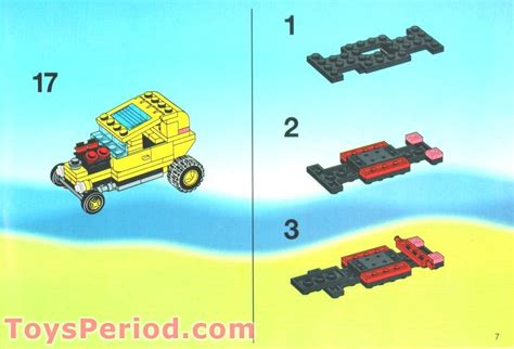 Lego Hot Rod Club Instructions And Parts List