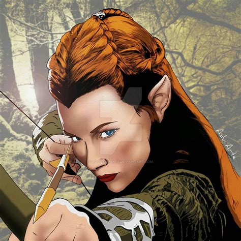 Tauriel By Locoaduarte On Deviantart