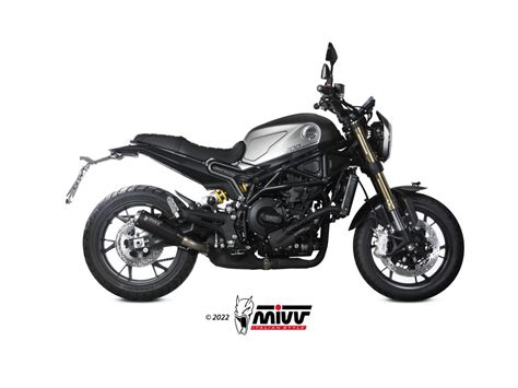 Silencieux d échappement Mivv X M1 Noir Inox Benelli Leoncino 800 2022