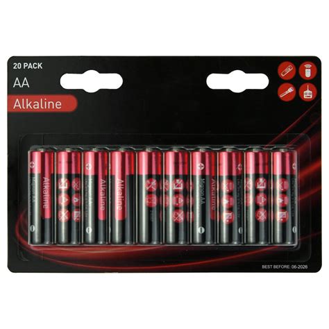 Alkaline Batterie Lr6 Aa Mignon 20 Stück Kaufen Bei Obi