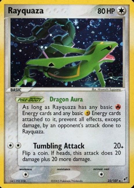 2005 Pokemon Ex Deoxys Rayquaza Holo 22 Tcg Vcp Price Guide