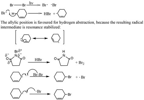 Allylic Halogenation/Benzylic Bromination - Chemistry Notes