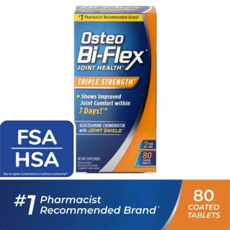 Osteo Bi Flex® Triple Strength Coated Tablets 80 Ct Harris Teeter