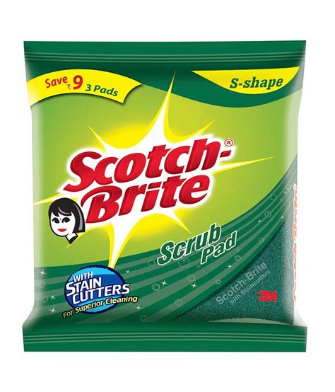 Scotch-Brite® Scrub Pad (Large) - Super Saver 3Pcs ( Pack of 4 ): Buy Scotch-Brite® Scrub Pad ...