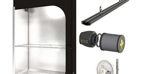 Growbox Komplettset für 3 Pflanzen | Growshop GrowChamp 🥇