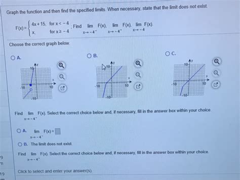 Solved Graph The Function And Then Find The Specified