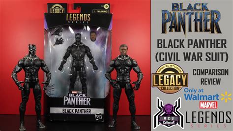 Marvel Legends Black Panther Civil War Suit Legacy Collection Walmart Exclusive Mcu Figure