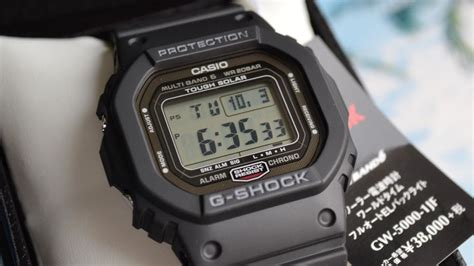 Casio Gw 5000 1jf G Shock Youtube