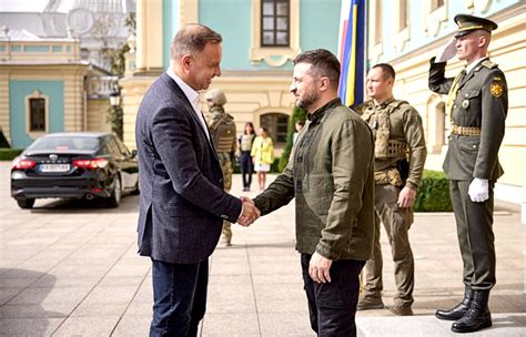 Andrzej Duda W Kijowie Wielu Z Nas Musi Zrobi Rachunek Sumienia