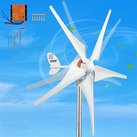 Buy VEVOR Wind Turbine Generator 12V AC Wind Turbine Kit 500W Wind