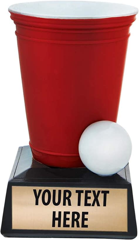 Beer Pong Trophy Beer Pong Trophies Beer Pong Award Beer