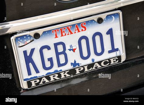 Texas license plate Stock Photo - Alamy