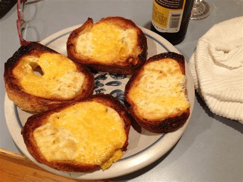 Broiled cheese toast : grilledcheese