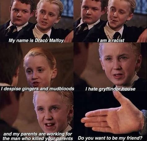 Harry Potter 10 Hilarious Draco Harry Memes ScreenRant Harry