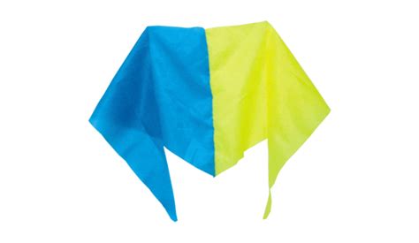 Косинка синьо-жовта з нейлону - ПРАПОРЕЦЬ