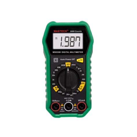 Mastech Ms M Counts Manual Ranging Digital Multimeter Buy