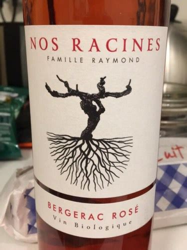 Vignobles Raymond Nos Racines Bergerac Rosé Vivino US