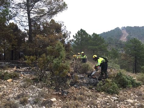 El Incendio De Yeste Se Da Por Controlado Nueve Días Después De Su