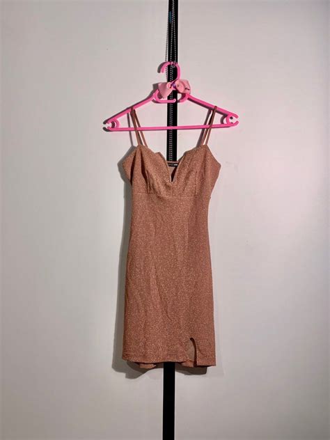 Fashionnova Nude Sexy Party Dress Women S Fashion Dresses Sets Dresses On Carousell