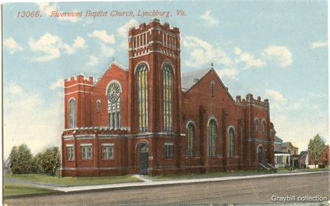 Lynchburg Virginia Post Card Rivermont Avenue Baptist Ch… Flickr