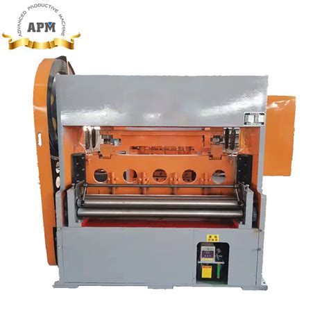 Micro Size Opening Light Expanded Metal Mesh Making Machine Expanded