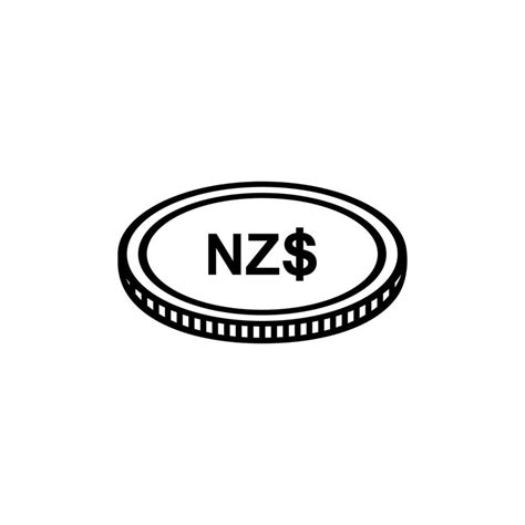 New Zealand Currency Icon Symbol. New Zealand Dollar, NZD Sign. Vector ...