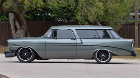 1956 Chevrolet Nomad Custom at Indy 2023 as F274 - Mecum Auctions