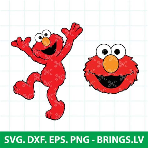 Sesame Street Svg Elmo Svg Cookie Monster Svg Elmo Birthd Inspire