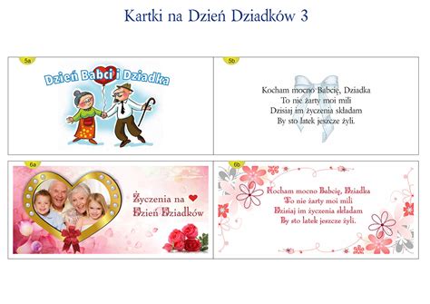 Kartki z życzeniami na Dzień Babci i Dziadka - Bydgoszcz - Poli-Fax