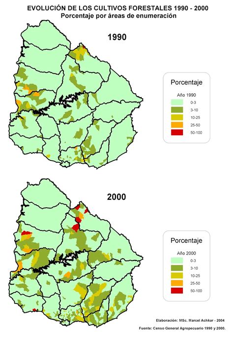 GEOGRAFÍA PARA TODOS Forestación en Uruguay