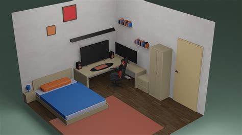 Bedroom 3 D Model 3D model | CGTrader